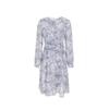 VEROMODA 2026 Summer Polka Dot Print V-Neck Drawstring Midi Dress