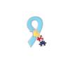 Zinc Alloy Colored Puzzle Badge - Creative Personality Brooch, High-Value Niche Jewelry Accessory