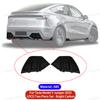 For Tesla Model Y Juniper 2025 Rear Bumper Side Corner Diffuser Lip Splitters Lower Corner Spoiler Aprons Wrap Angle Accessories