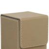 Card Deck Box Large Gathering PU Leather with Dividers Storage