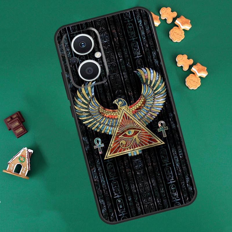 Eye of Horus Egypt Case For OPPO Reno 8 7 Lite 14 13 12 11 F 10 Pro 8T Cover For OPPO Find X8 X6 X5 X9 Pro Coque