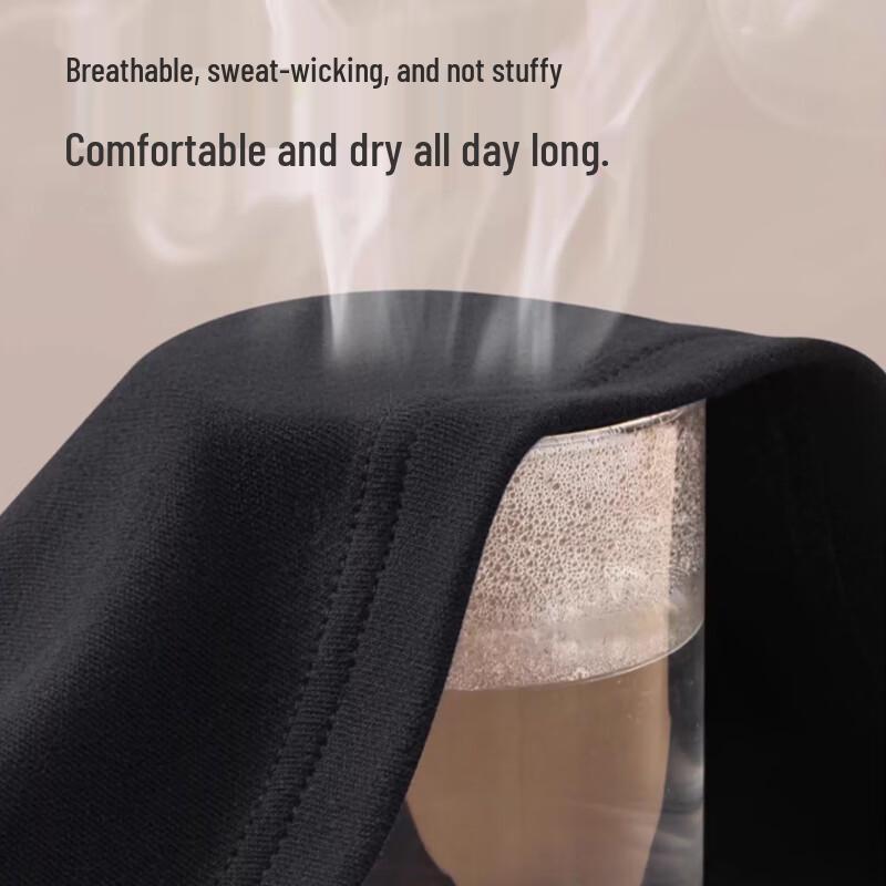 Pánská nadměrná bavlněná antibakteriální termoprádlo sada