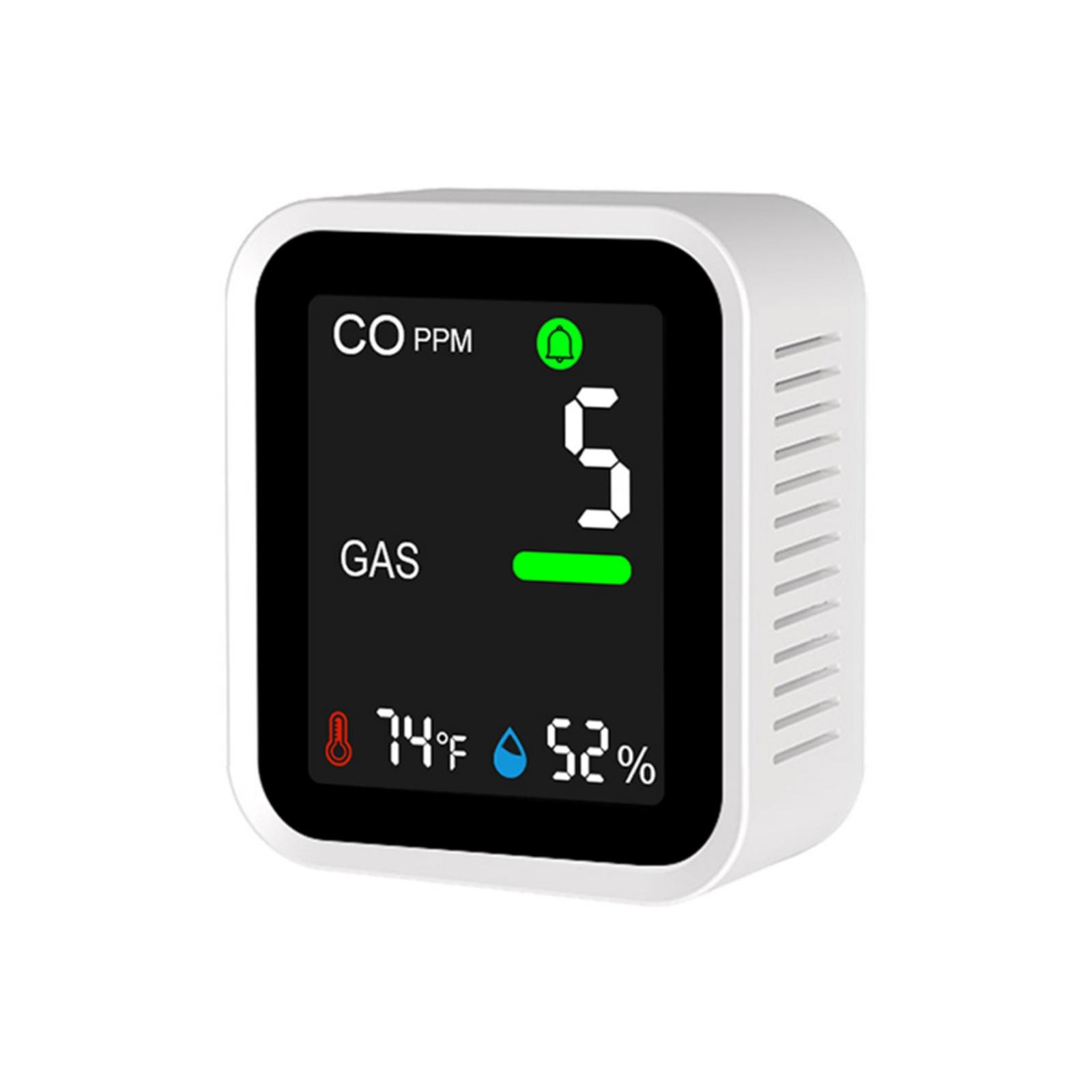 

Digital Display Gas Monitor Real Time Carbon Monoxide Methane Levels with High Sensitivity Sensors Immediate Alerts System 1