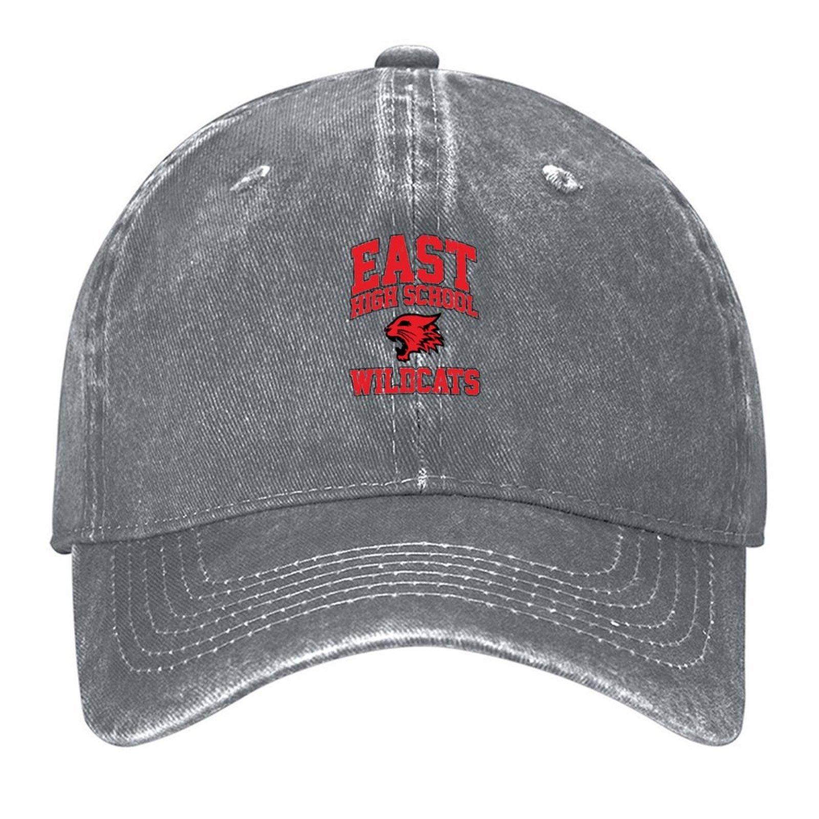 East High School Wildcats Baseball Cap Trucker Hat Winter hat Snapback Cap Sports Cap For Unisex Womens