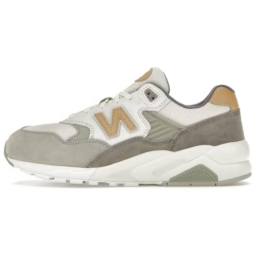 Kith X New Balance Nb 580 Comfortable Versatile Low-Top Running Shoes Unisex Sneaker Beige MT5800KB