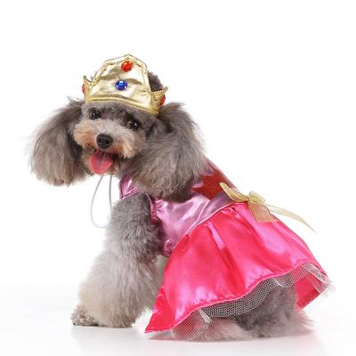 Hund Persönlichkeit Halloween Kürbis Horn Kleid Kostüm Weihnachten Spinnennetz Geist Haustierkostüm