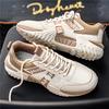 New ModelLarge Size Men'S Shoes Spring Fashion Versatile Forrest Gump Casual Sports Shoes Mesh Breathable White Shoes Dad