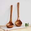 Wholesale Premium New Kemu Big Nanmu Spoons Ultra Practical for Home Cooking Long Handle Communal Congee & Soup Wooden Utensils