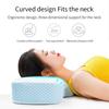 Ergonomic Orthopedic Memory Foam Neck Support Pillow Comfortable Removable Cover Customized Sleeping Travel Positioner