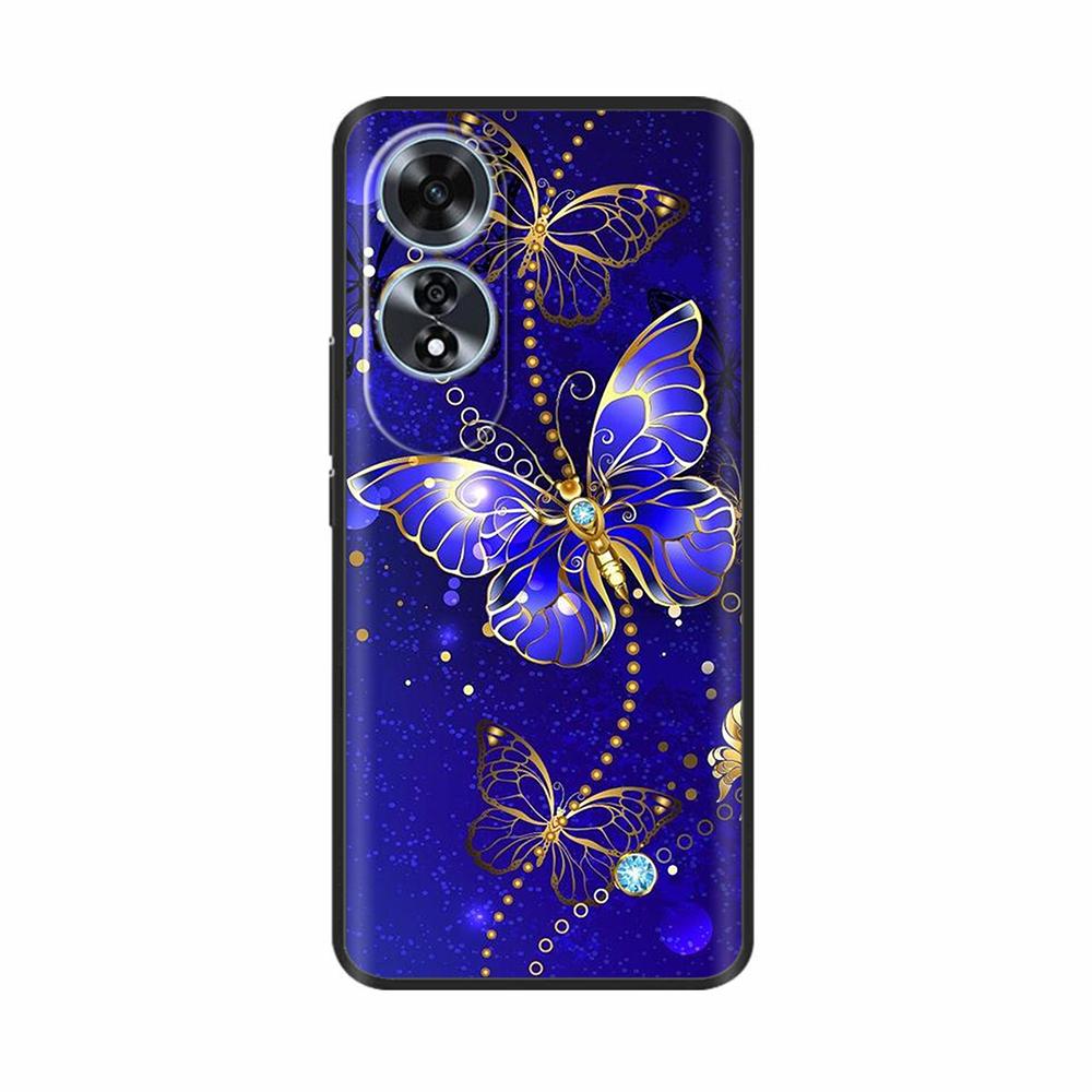 For OPPO A60 4G Case Cute Cartoon Painted Phone Case For OPPO A60 Cover Fundas For Oppo A60 Mobile Case Coque Shockproof Shell