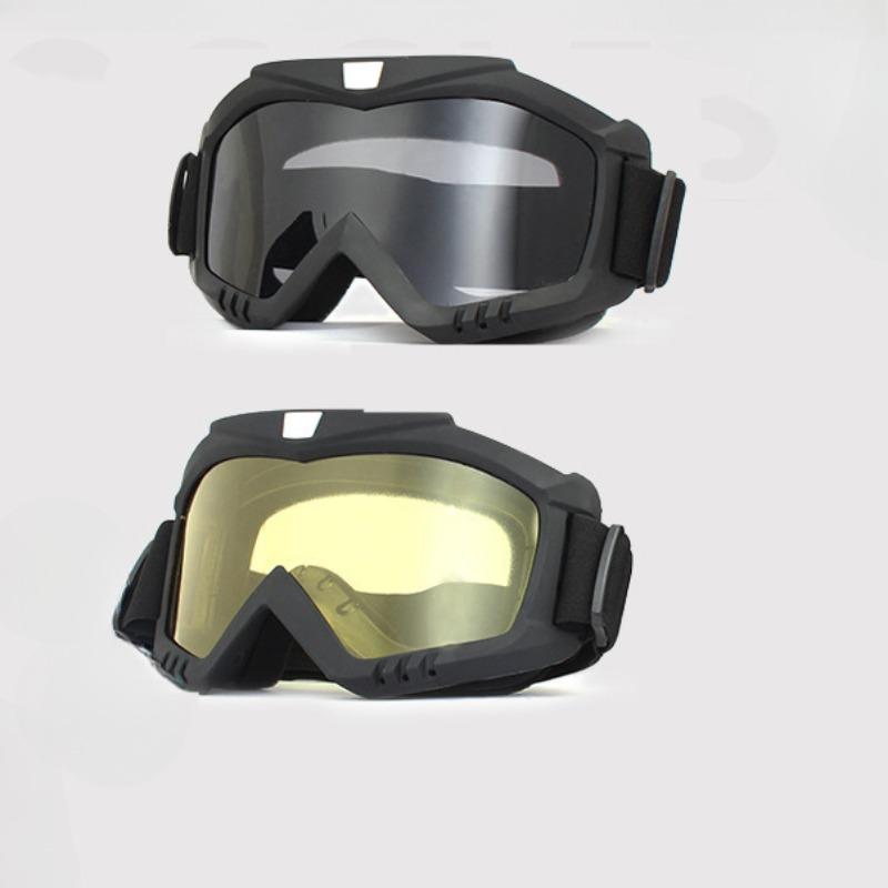 Ochelari de protecție nepolarizați, rezistenți la vânt, pentru motocicletă dirt bike, pentru bărbați și femei, pentru sporturi în aer liber, motocross, ciclism, alpinism