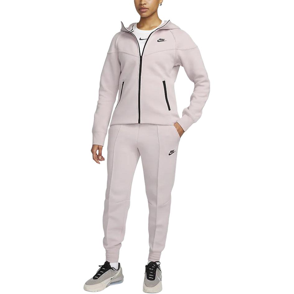 Nike Pantalon de survêtement en tricot Tech Fleece Sportswear Femme Gris Violet FB8331-019