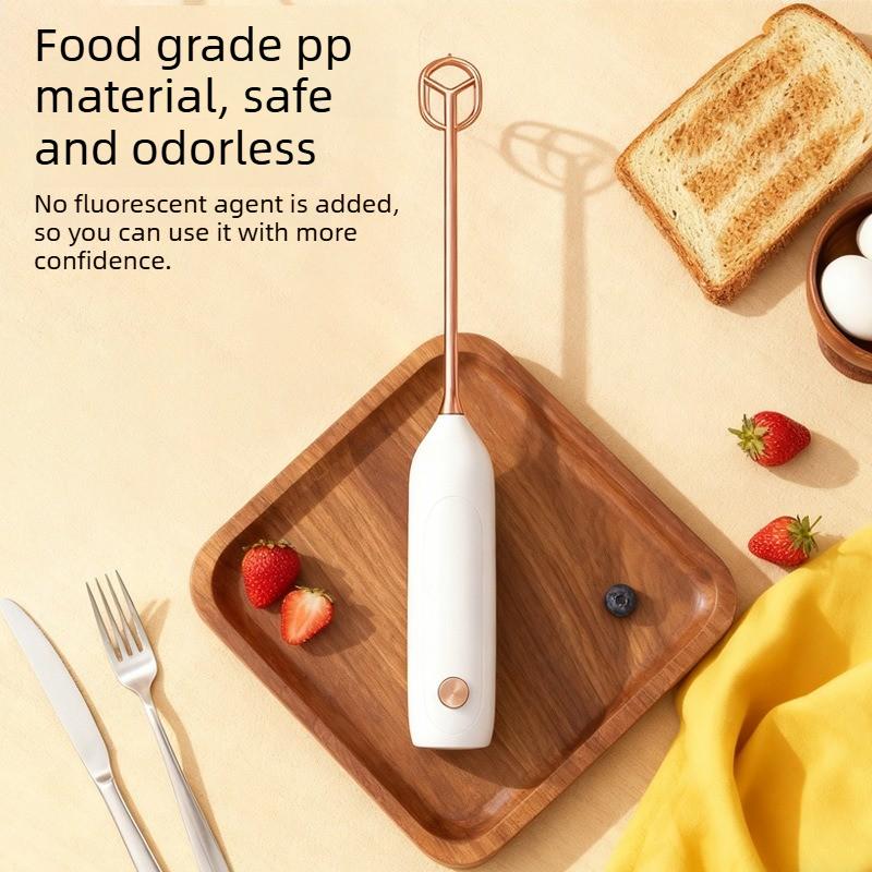 Coffee stirring stick, milk frother, dual-purpose electric
