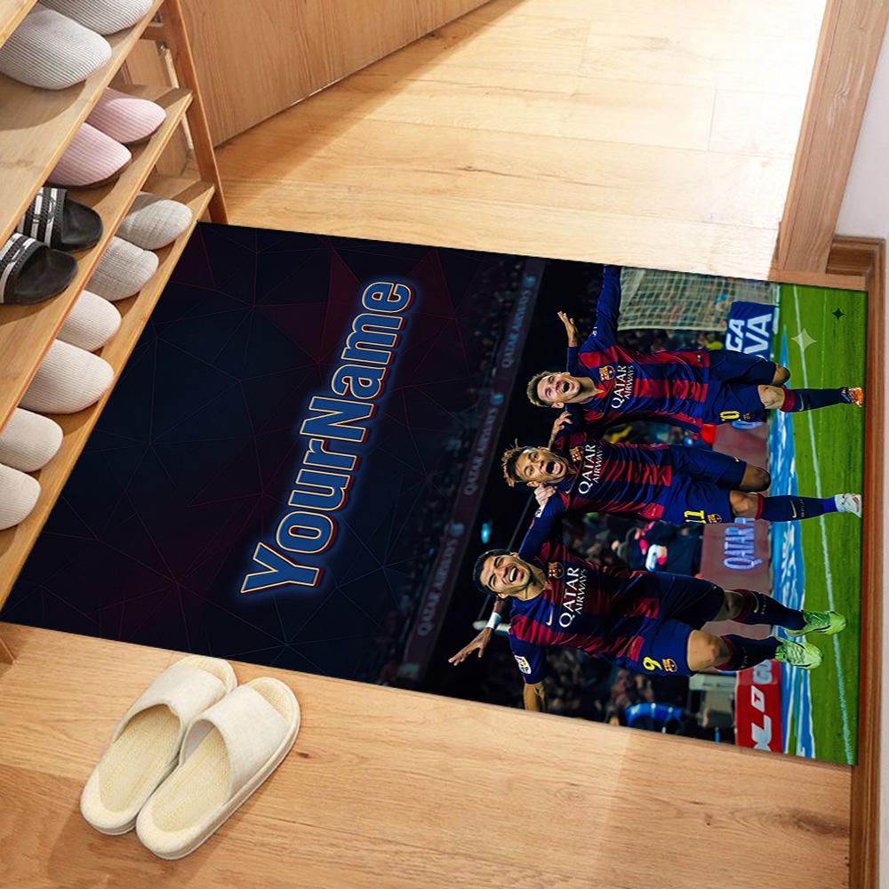 Messi 201 Personalized Text Area Rug Perfect for Hallway Living Rooms Decorate room Study room Antislip Carpet Office home decor