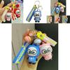 Adorable Cartoon Hoodie Panda Keychain Cute Silicone Key Ring Fashion Gift