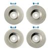 Kitchen Knife & Scissors Sharpening Disc - Cymbal-Shaped Angle Grinder Wheel