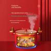 Zhi Shi Jinxiu Qiancheng Enamel Micro Pressure Soup Pot