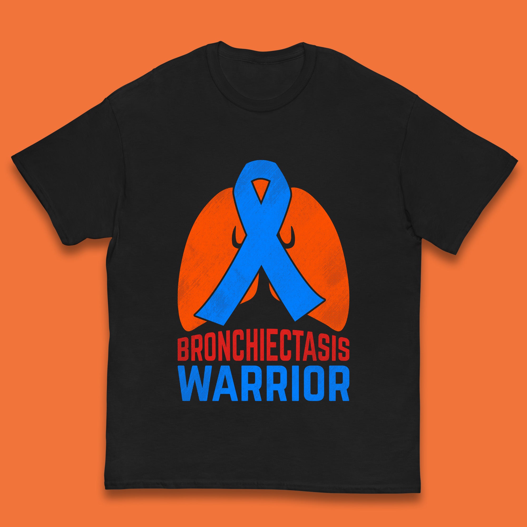 

Bronchiectasis Warrior Support Unbreakable Awareness Survivor Kids T Shirt 160