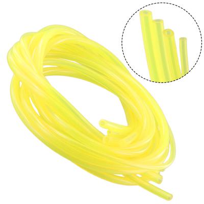 4 tubos de combustible para sopladores, desbrozadoras, motosierras, desbrozadoras, recortadoras, mangueras de gasolina para jardín, cortacésped, gasolina.