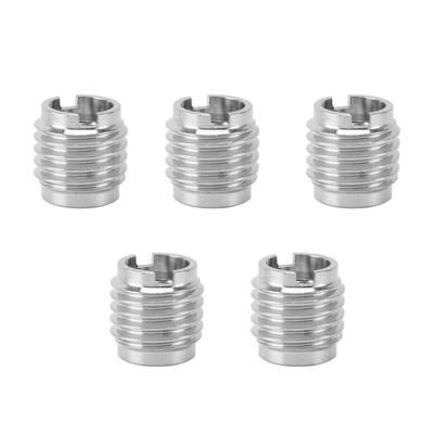 Threaded Inserts G3/8 Thread Stainless Steel Thread Knurled Nuts for Wooden Tap Handle Beer Tap