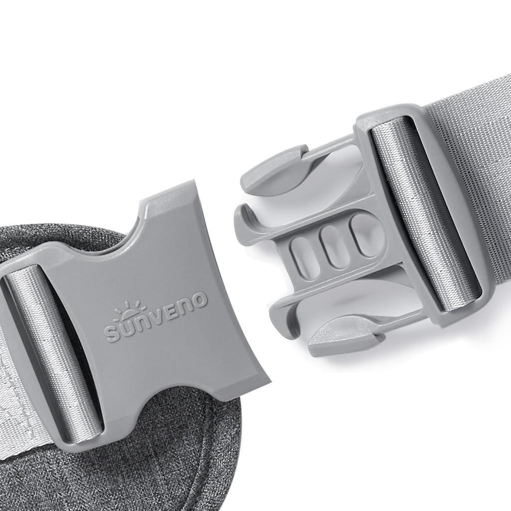Sunveno Baby Hip Baby Back Easy to Wear Carrier, Seat, Carrier, Carrier, Face-to-Face Carry, Washable, (Gray)