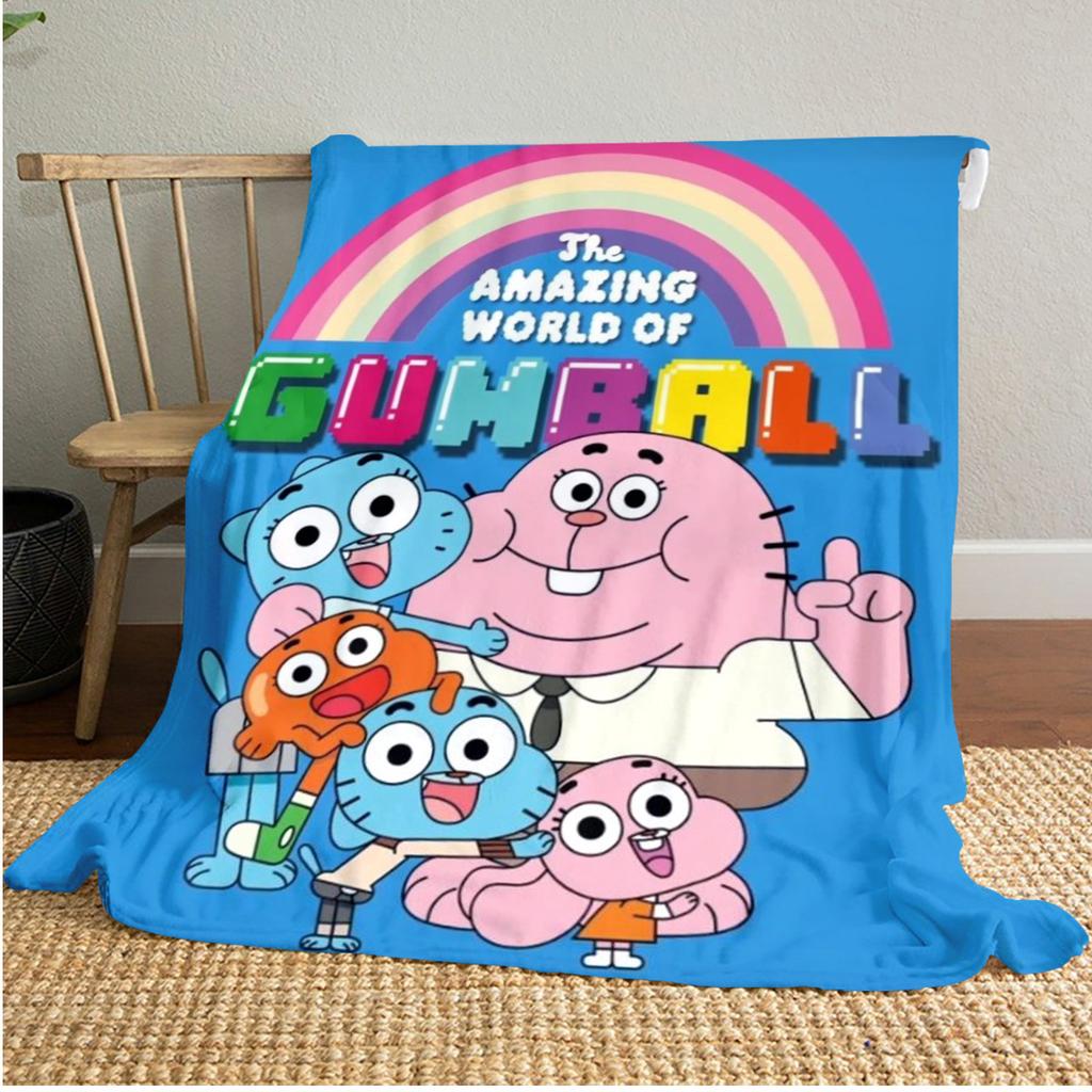 Friends Gumball Soft Comfortable All Seasons blanket Sofa Office Naps blanket Outdoor Travel throw Perfect Gift