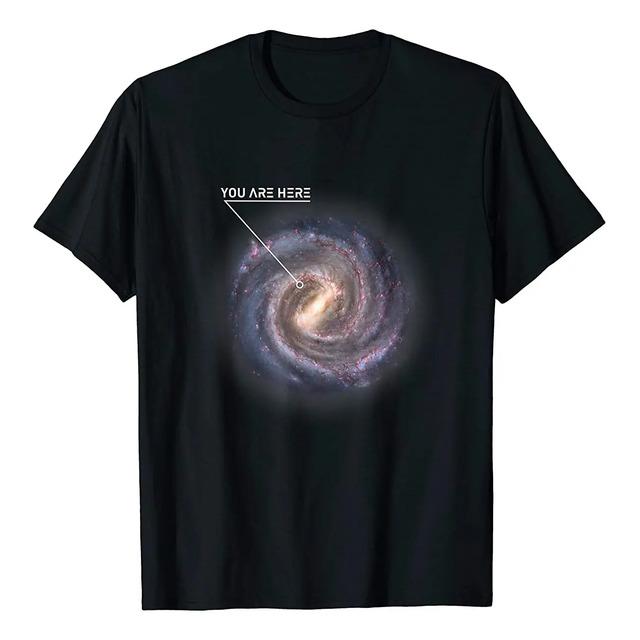 Camiseta Milky Way Galaxy You Are Here M