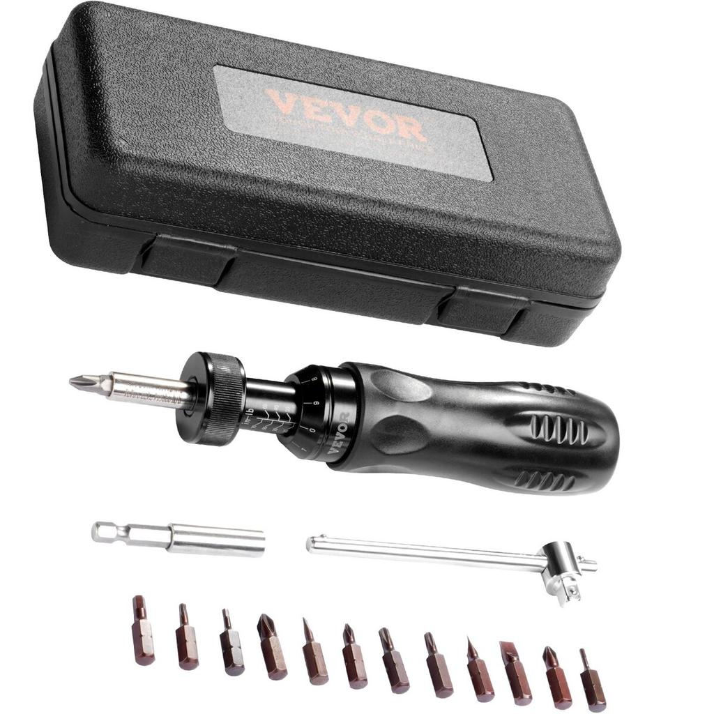 Adjustable Torque Screwdriver 1/4" Range 10-70 In/lb W/ 1 In-lb Increment