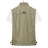Men's Plus Size 2026 Summer Outdoor Thin Mesh Vest with Multi-Pockets