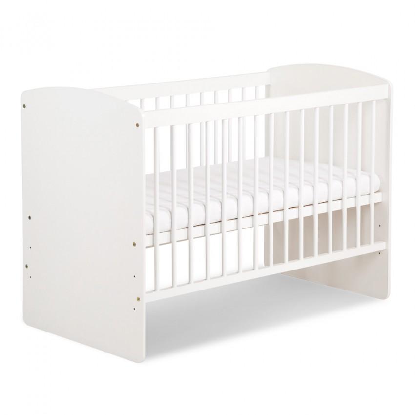 KLUPŚ Bett KAROLINA II weiß 120x60