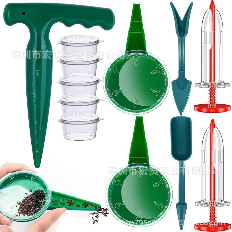 Seed Sower Manual, Mini Sower, Plastic Sower, Potted Seedlings, Seed Planting, Vegetable Portable Tools