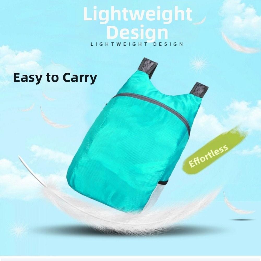 Lightweight Packable Backpack Foldable Nano  Daypack New Outdoor Folding Handy Bag  For Men Women