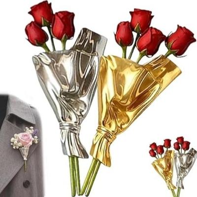 Porte-Broche Bouquet de Fleurs DIY Clip Portable Vase Minimaliste Broche Vase à Fleurs Artistique Broche