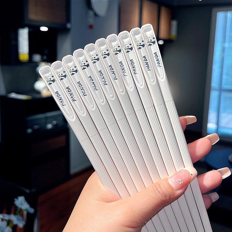 

Cute Cartoon Panda Alloy Chopsticks