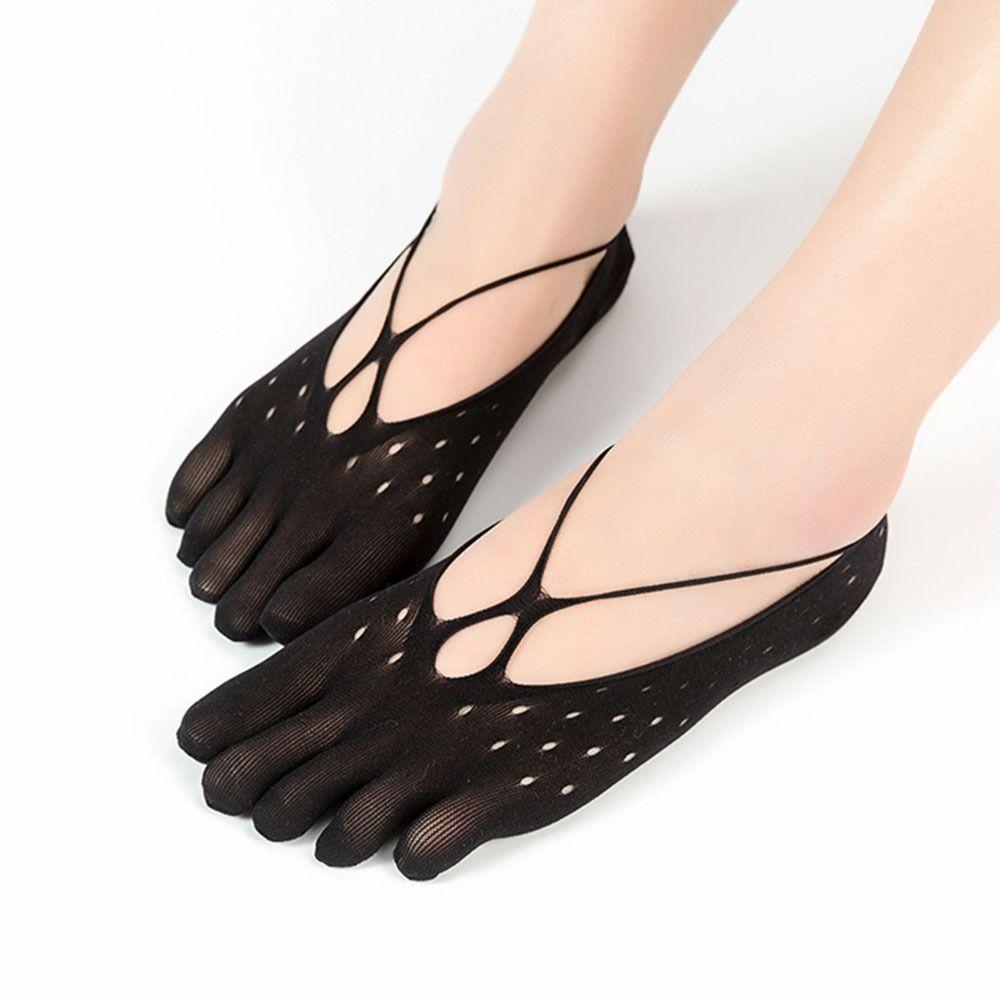 Thin Anti Slip Mesh Five Finger Socks Projoint Antibunions Health Sock Women's Split Toe Socks
