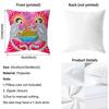 P-Paige G-Gemmel M-Monkey Cushion Cover Home & Car Dual-Scene Pillow Cover: Reversible For Premium Comfort