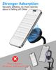 ALAFLY Magnetic Guitar Smartphone Holder Universal Smartphone Mount for and Rotation Ideal for Video Compatible with iPhone [Strong Magnet] Guitar,