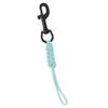 Handgewebtes Tauch-Lanyard Anti-Verlust-Band Leuchtendes Unterwasser-Sicherheitsseil Tauch-BCD-Ausrüstung mit 316 Edelstahl