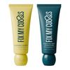 Fix My Curls Detergente & Balsamo Bundle | Per Detergere, & Idratare Capelli Ricci & Mossi, Senza Solfati & Siliconi |Antiforfora, Tea Tree|50ml cad.