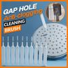 10Pcs Bathroom Nozzle Spout Brush Shower Head Cleaning Brush Small Hole Drill Brushes Cleaning Appliances Accessories Gadgets