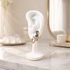 DYS Human Ear Earrings Holder, 3D Printed Earring Stand, Shape Jewelry Hanger Display Stand for Dresser Countertop