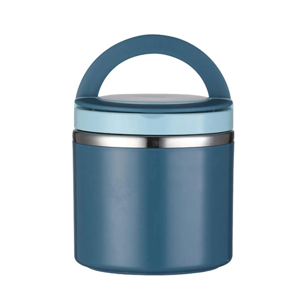 

630/1000ml Lunch Box Food Containers Stainless Steel Large Capacity Snack Box Insulated Soup Cup for Outing Camping Traveling