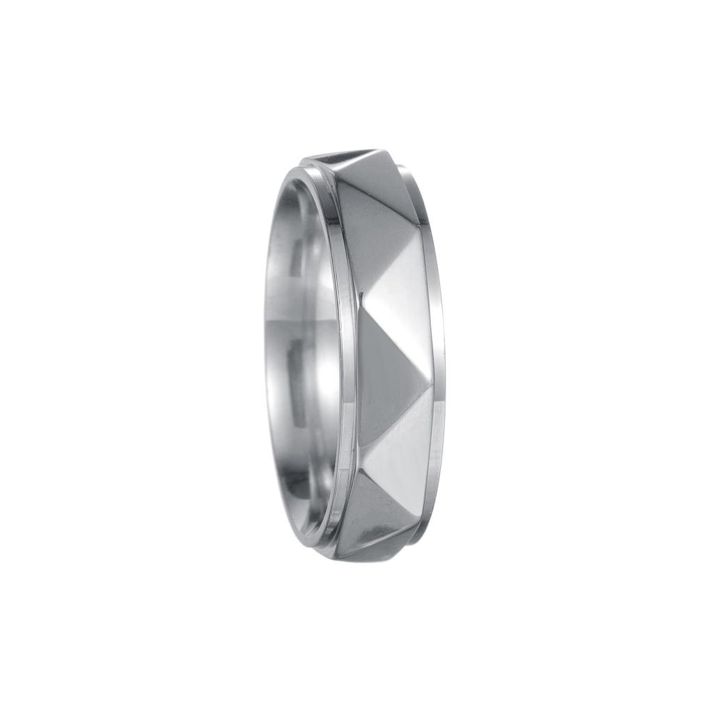2024 New European and American Couple Titanium Steel Rings