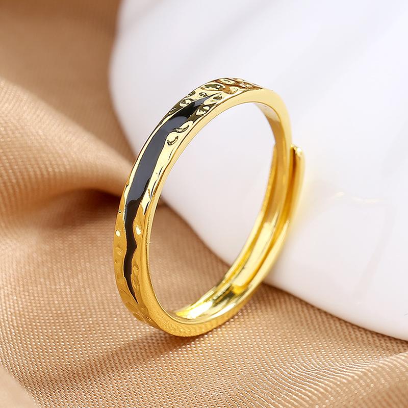 925 Sterling Silver Ring Open Adjustable Silver/Gold for Women Exquisite Student Girlfriend Jewelry Accessories Wedding Party