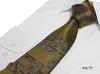 [0-STYLE.cravat] Silk Necktie, Da Vinci Brand, Ethnic, Gray, Navy, Red, Pink, Gift, Present, Archaeology, History, Graduation Gift, Doctorate, Job