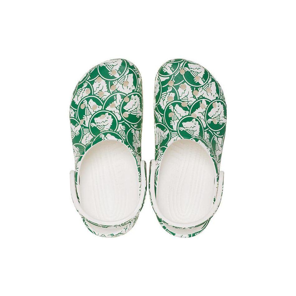 Crocs Classic Clog Unisex Green EVA Anti Slip Wear Resistant Breathable Outdoor Clogs 210003-3WH