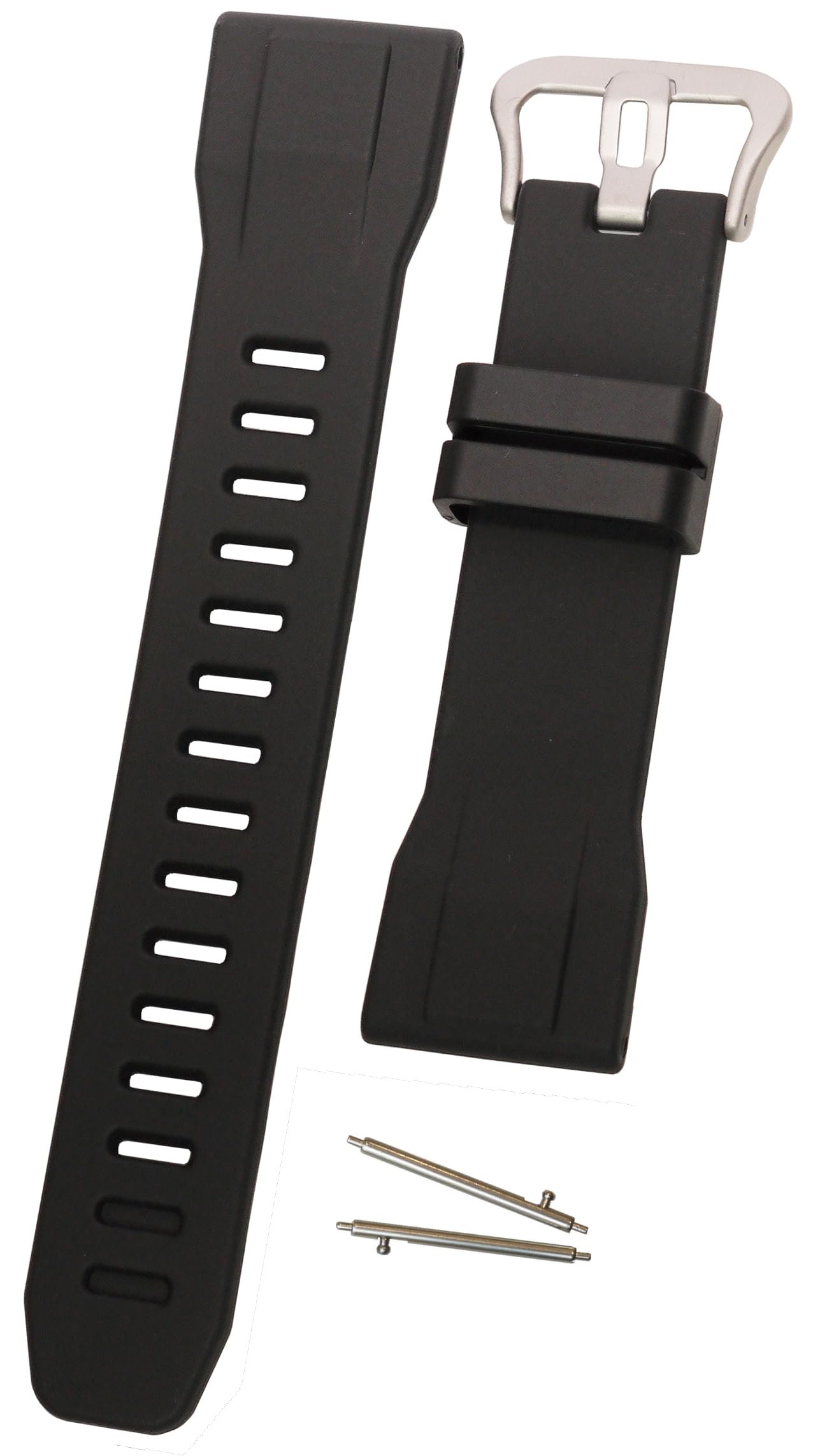 

В комплект поставки входит пружинный стержень для [Casio] (группа) + PRG-30, PRW-30, PRW-60Y, PRW-50Y, PRW-70Y чёрный