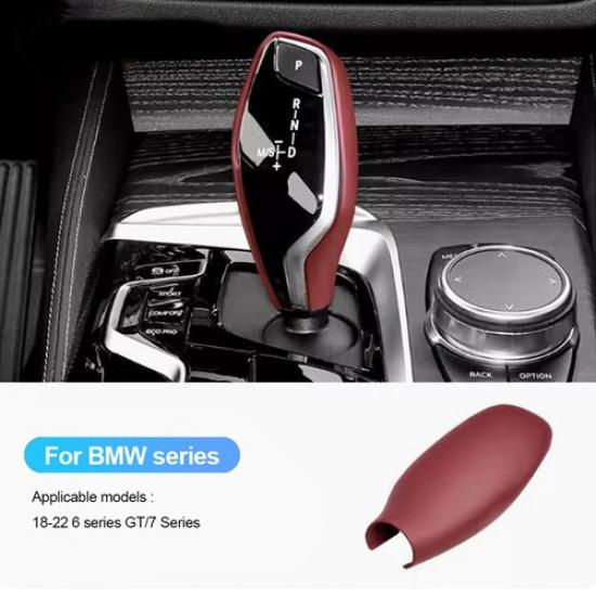 Car Gear Shift Knob Cover Trim Styling Accessories For BMW 7 Series 6GT 16-22 X3