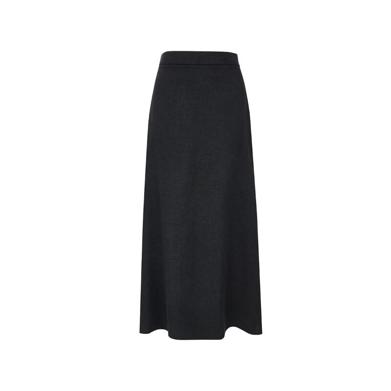 VEROMODA 2025 Summer Lyocell Waist-Cinching Midi Skirt