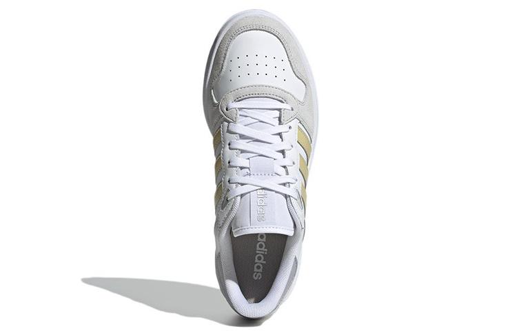 adidas Breaknet Plus 'White Gray Yellow' Women's GX8206